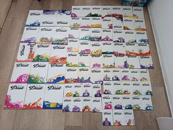 Lot feuilles diddl blanches