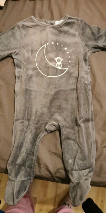 Pyjama velours obaibi 6 mois