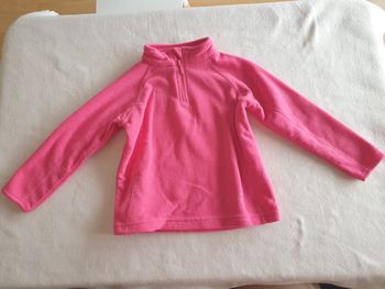 Polaire rose - T2A - ITS (intersport)