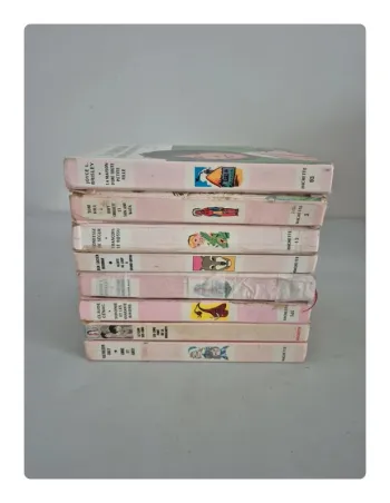 8 livres bibliothèque rose pour 1e50 seulement
