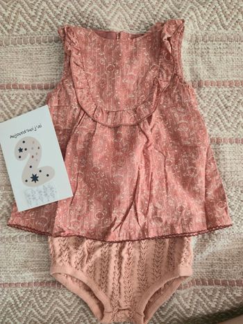 Ensemble kiabi culotte type crochet 24 mois 2 ans