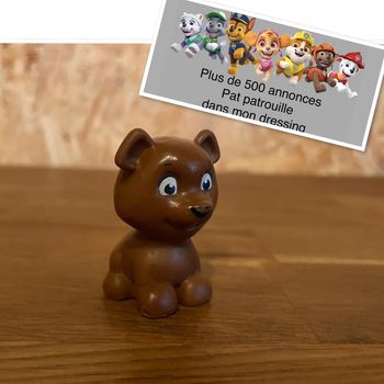 Idée Cadeau 🎁 Figurine L’ours brun petit animal de la Pat Patrouille