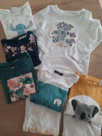Tee shirt ML fille