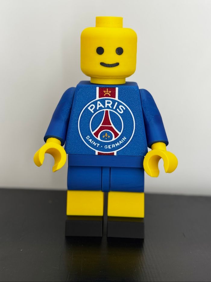 Figure style LEGO PSG champions