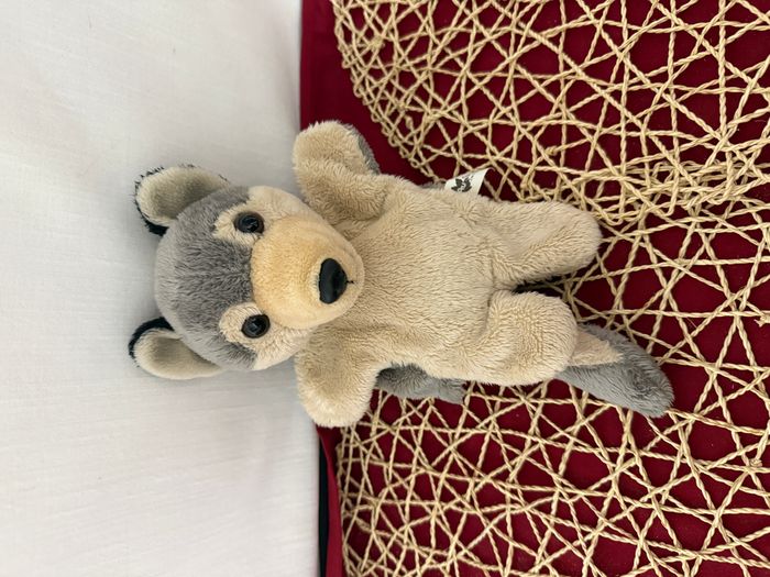 Au Sycomore Peluche Loup 23 cm - photo numéro 5