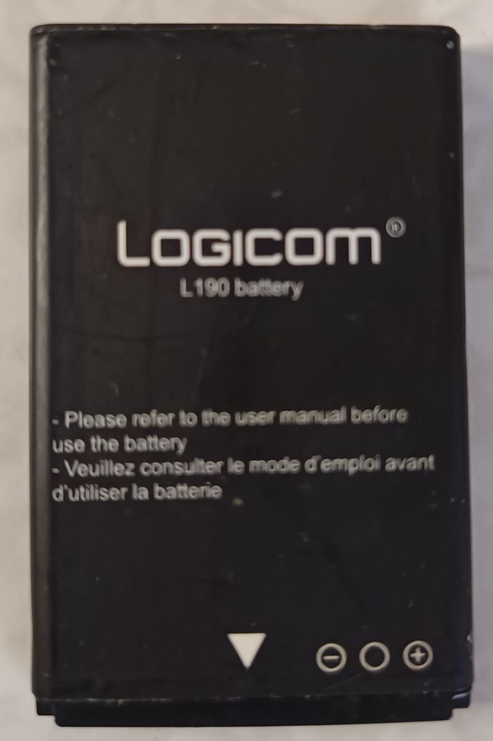 batterie pour Téléphone Logicom L190 de 800mAh 4,2V Rechargeable Li-Ion