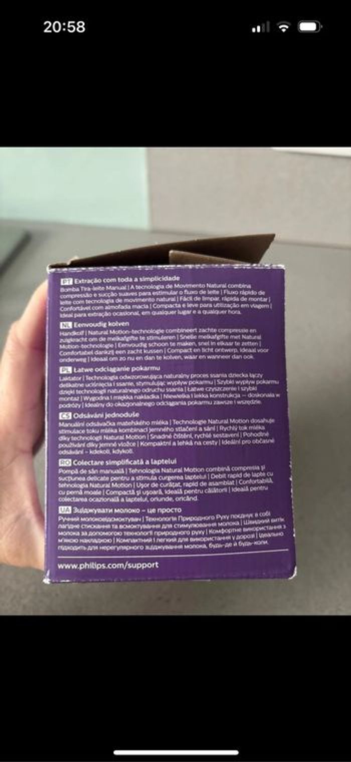 Tire lait manuel Philips avent neuf - photo numéro 5