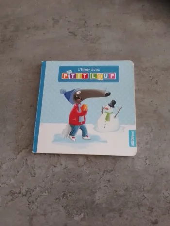 Livre - L'hiver avec P'tit Loup