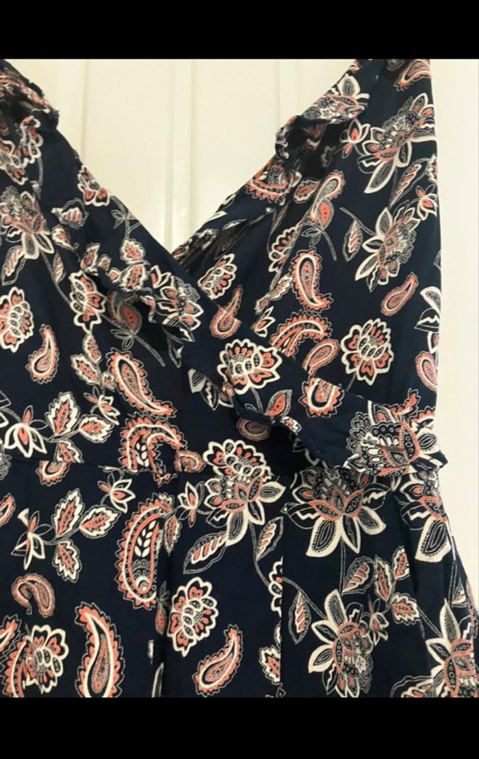 Combishort bleu marine à motifs - photo numéro 3