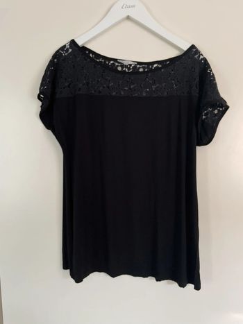 Tee Shirt à dentelles