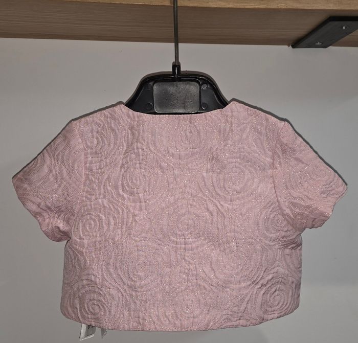 Cardigan rose sergent major 6 mois - photo numéro 2