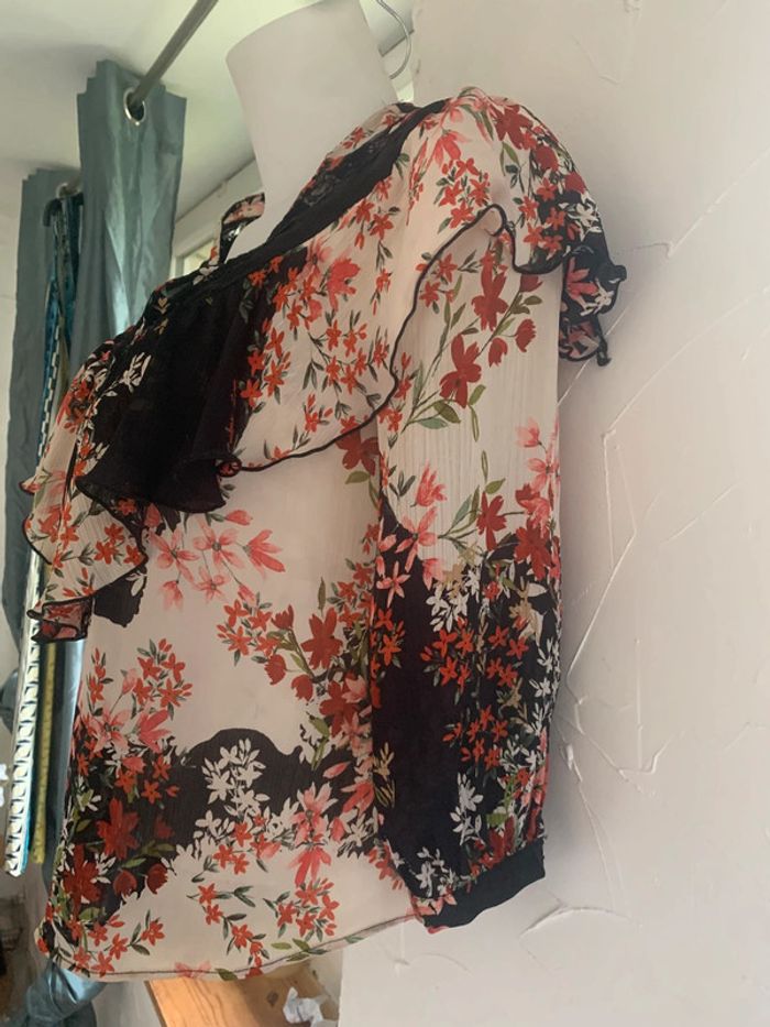 Blouse Zara taille 36 transparente - photo numéro 3