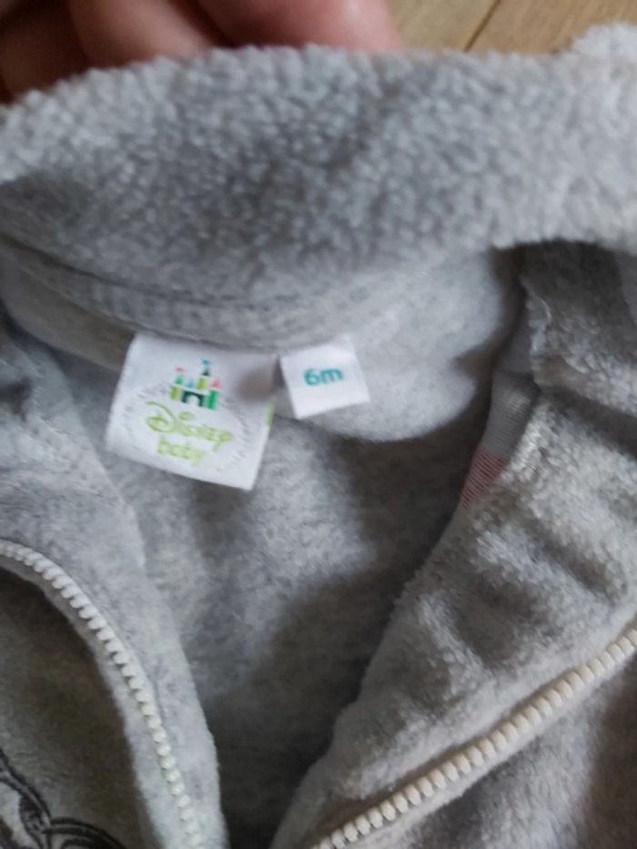 Gilet/polaire zippé garçon Disney 6 mois (78) - photo numéro 2