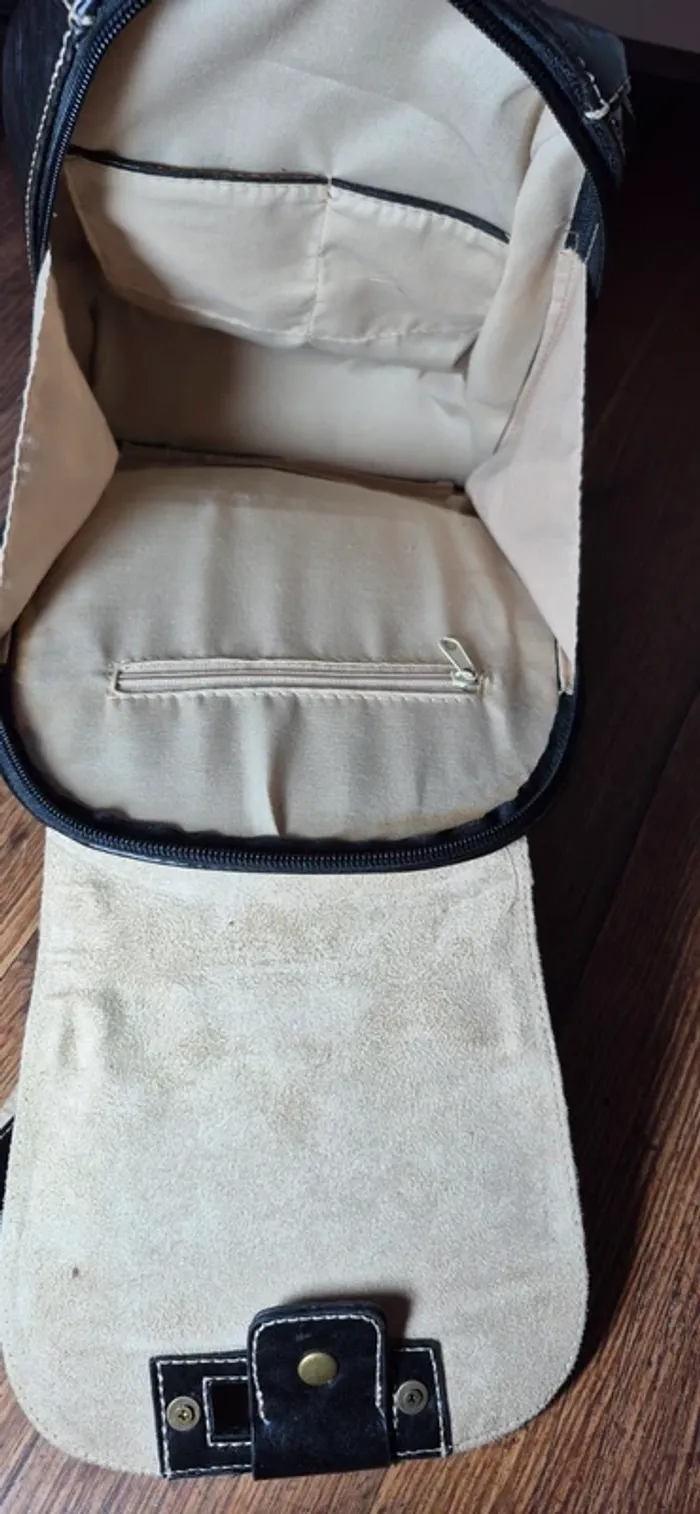 Sac David Jones vintage cuir - photo numéro 6
