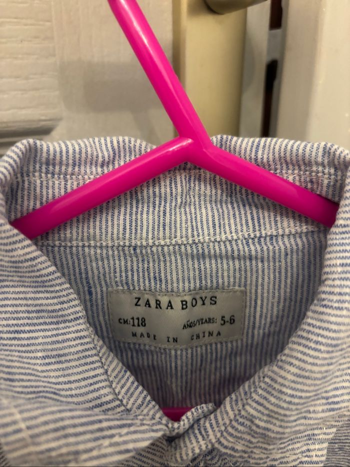 Chemise en lin Zara 5/6 ans - photo numéro 2