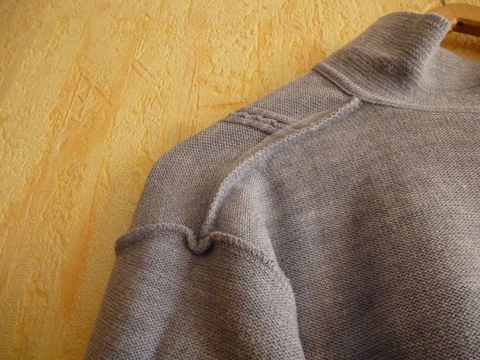 Pull d'hiver homme gris - photo numéro 8