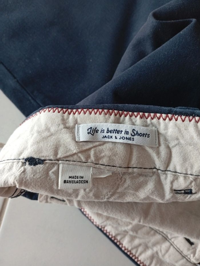 Short chino regular bleu marine - photo numéro 6