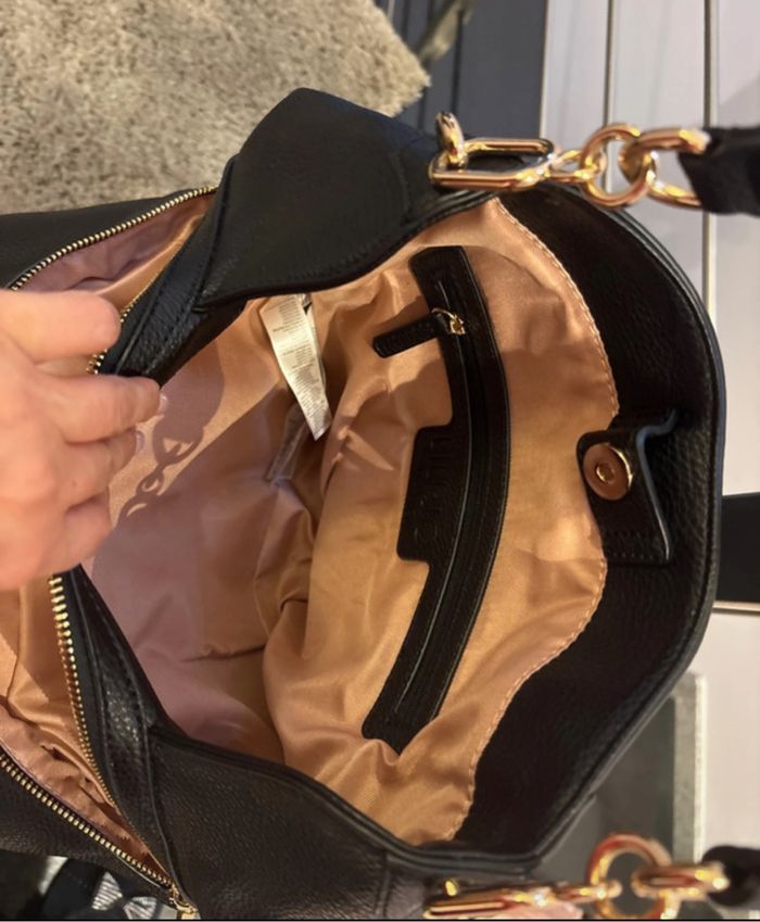 Sac à main Liu Jo M Satchel noir - photo numéro 7