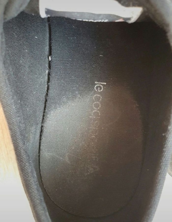 Chaussures en toile noire Le Coq Sportif - photo numéro 7