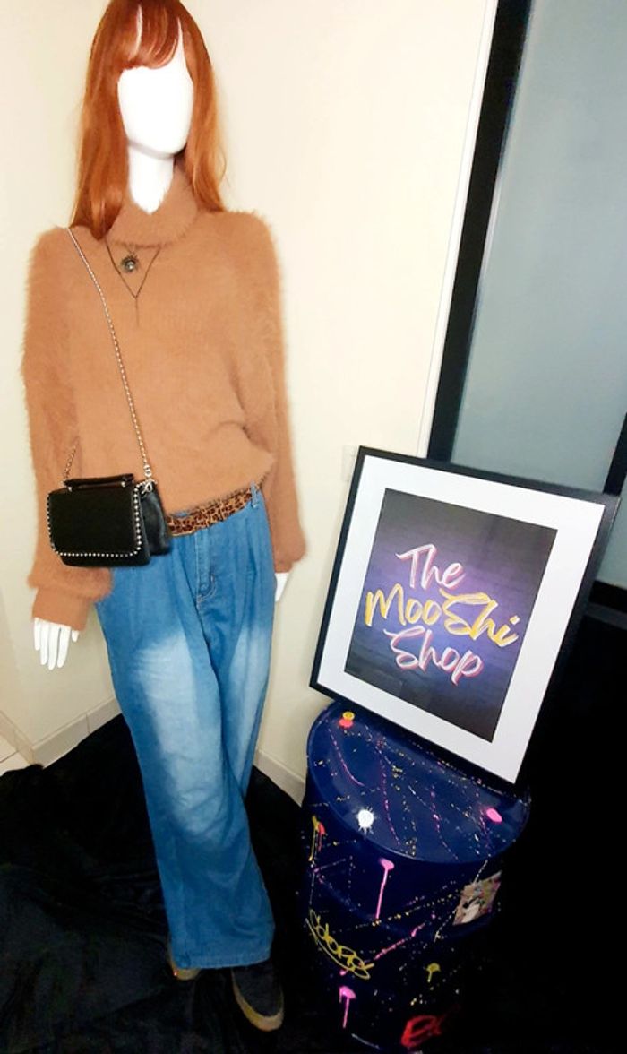 👜 Petit Sac à main pochette simili cuir noir clous boules argentées Jacqu'rock neuf bandoulière anse - photo numéro 2