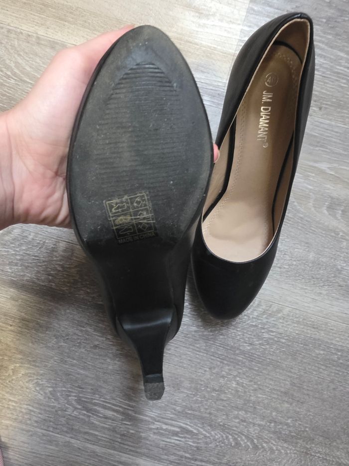 Escarpin noir taille 40 - photo numéro 3