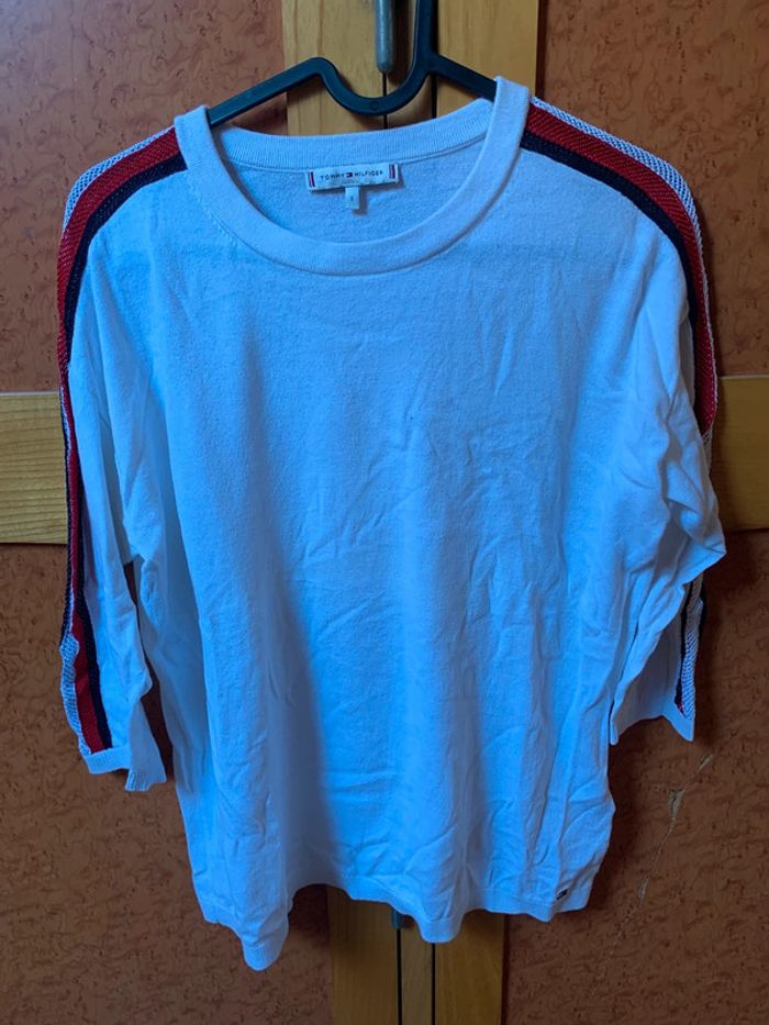 Haut blanc ajourée Tommy Hilfiger