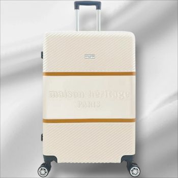 Rivoli valise L - Crème