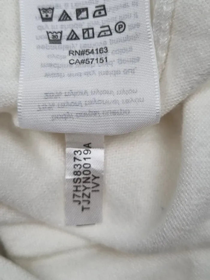 Pull col roulé Tommy Hilfiger blanc, L Femme - photo numéro 8