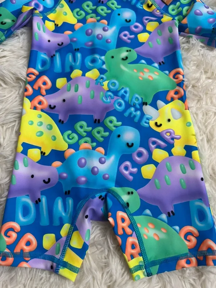 Combinaison de bain dinosaure Next taille 12-18 mois - photo numéro 2