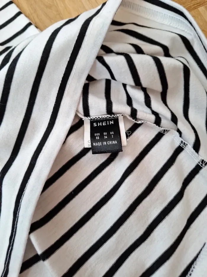 Tee shirt marinière - photo numéro 4