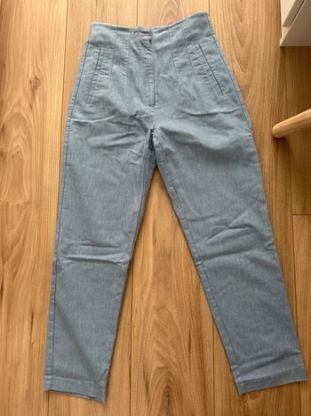 Pantalon taille haute 36 Zara