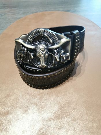 Ceinture de cowboy country taureau cowboy