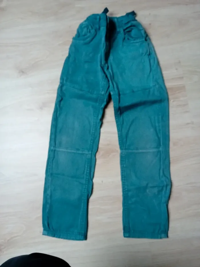 Pantalon bleu vert TQF
