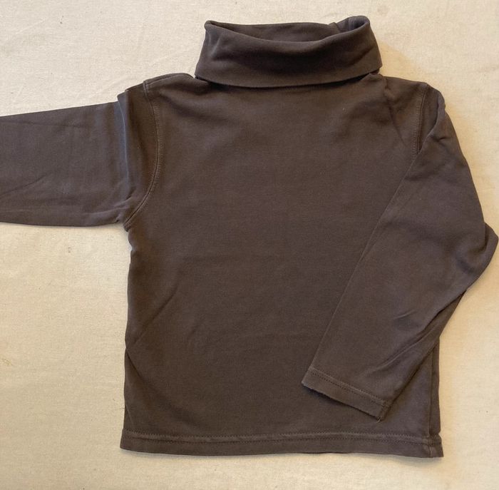 Tee-shirt à col roulé Okaïdi 5 ans marron