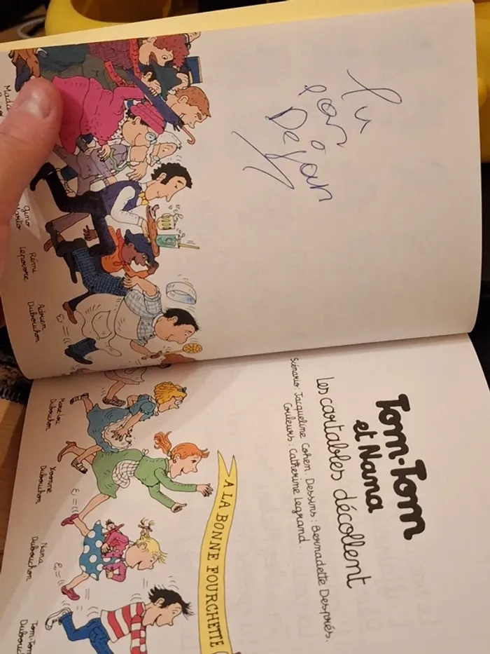 Tom-tom et nana les cartables décollent - photo numéro 3