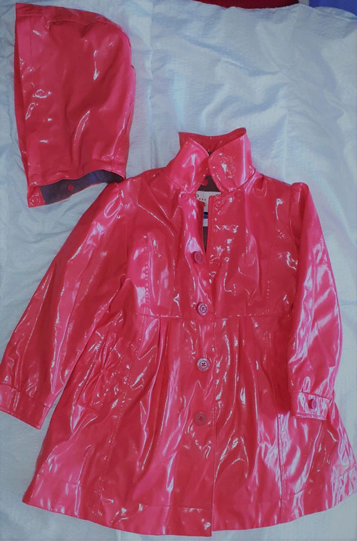 Imperméable long fille 5-6 ans / DP..am - photo numéro 4