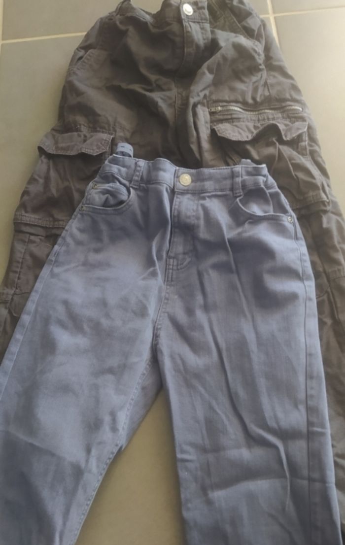 Lot de 2 pantalons Verbaudet garçon 12 ans en très bon état