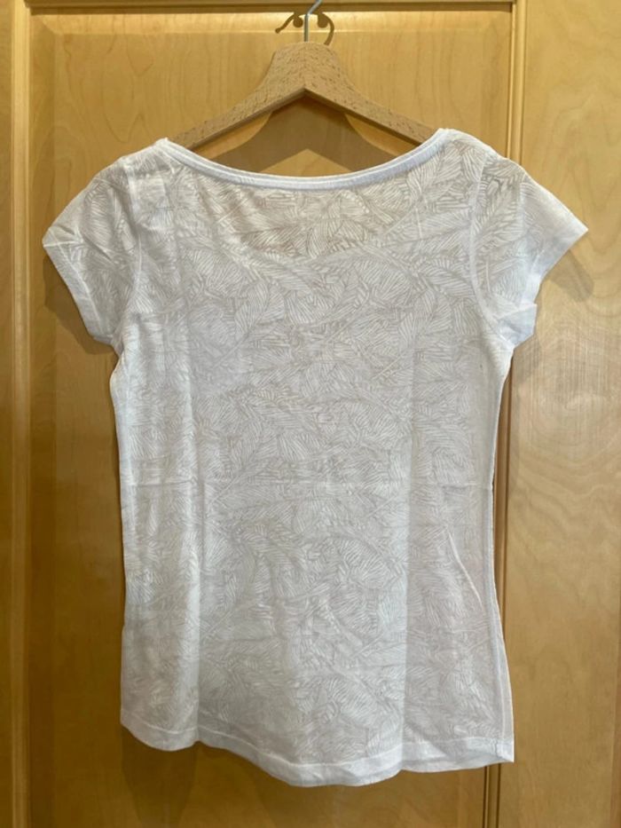 Teeshirt blanc camaïeu - photo numéro 2