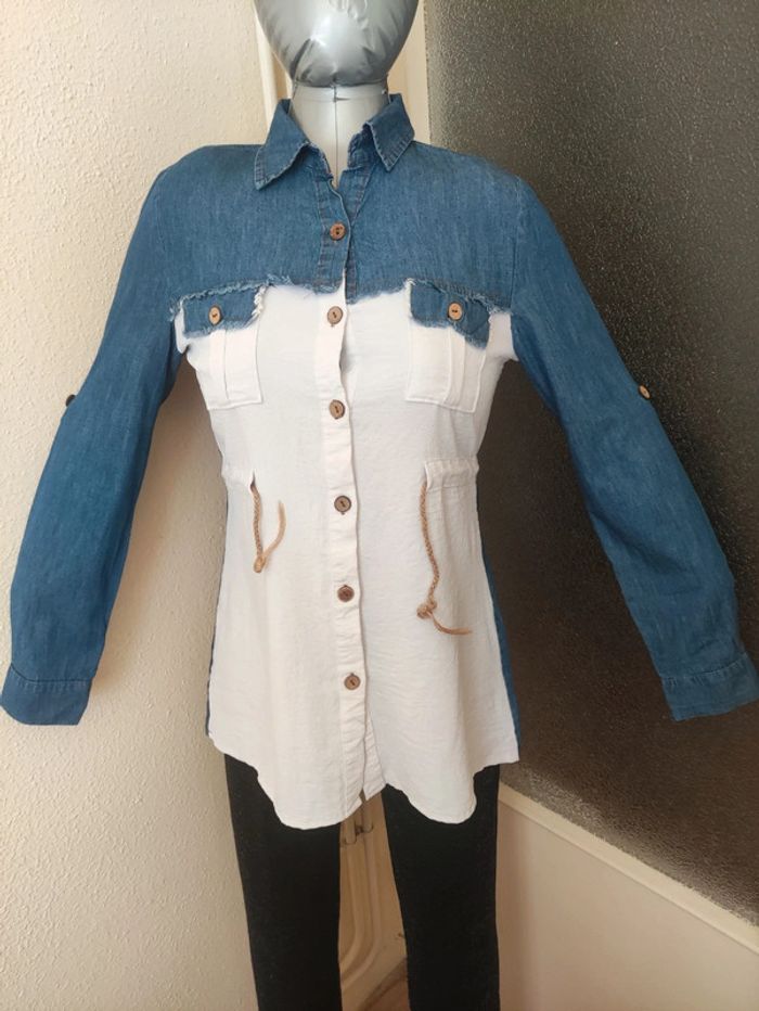 Chemise longue taille 38