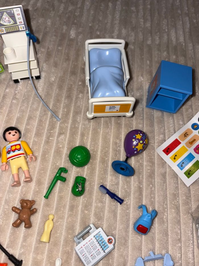 Chambre pédiatrique hôpital Playmobil - photo numéro 4