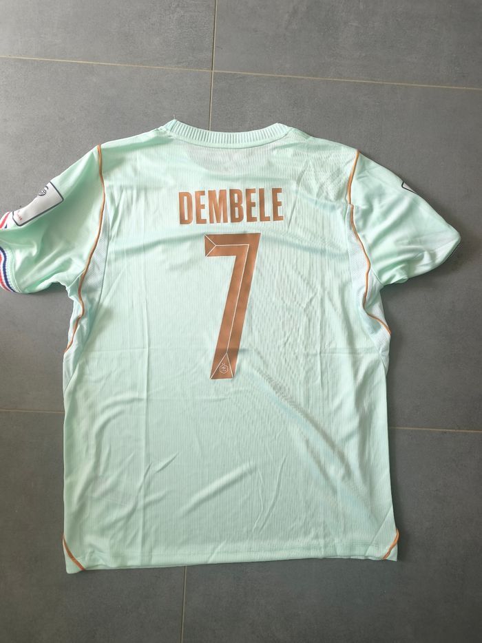 Maillot Équipe de France #Dembelé - photo numéro 7
