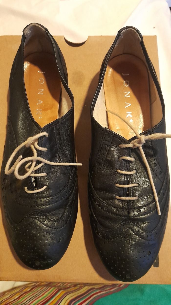 Derbies en cuir véritable Jonak - photo numéro 3