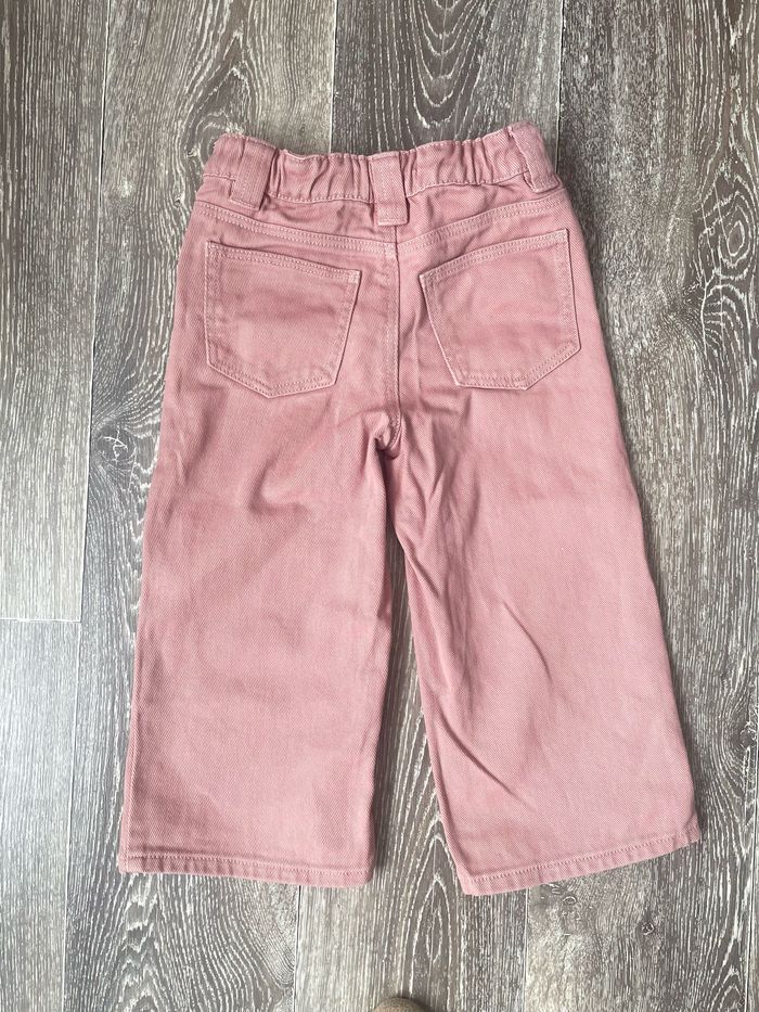 Jeans 7/8ème rose poudré 4 ans (Monoprix) - photo numéro 5