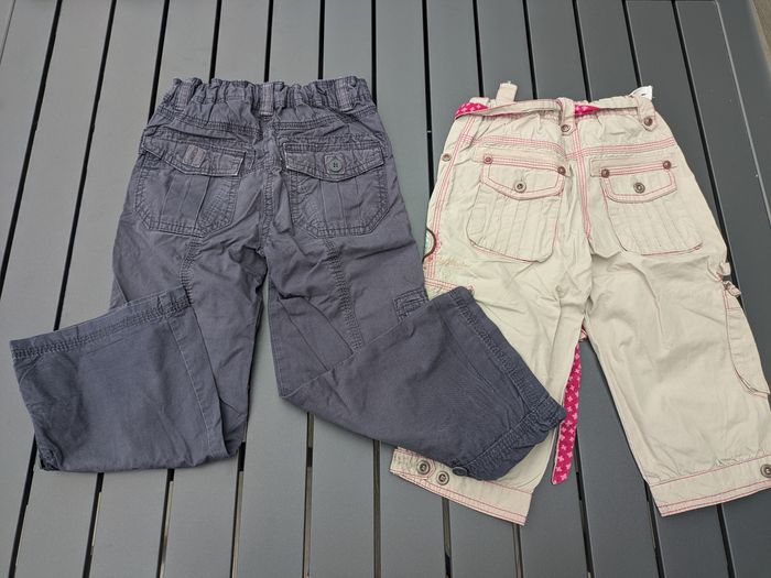 Lot 12 vêtements été mi saison fille 4 ans - photo numéro 5