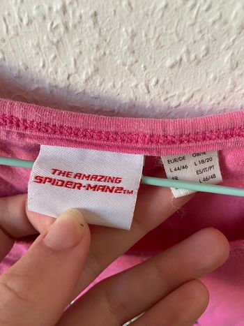 T-shirt de pyjama Marvel rose