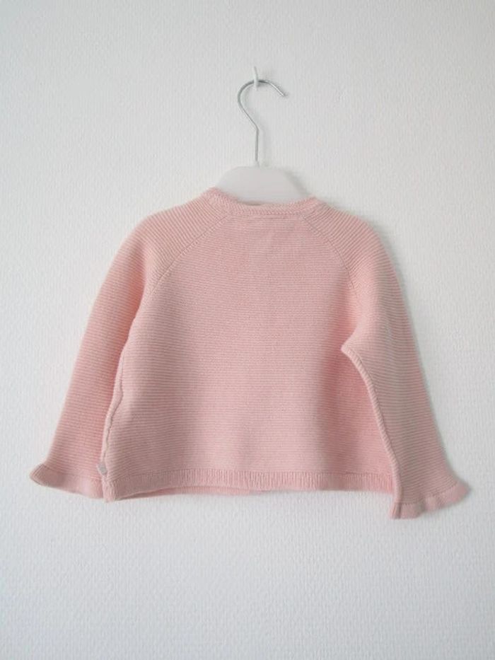 Gilet rose Obaïbi 9 mois NEUF - photo numéro 7