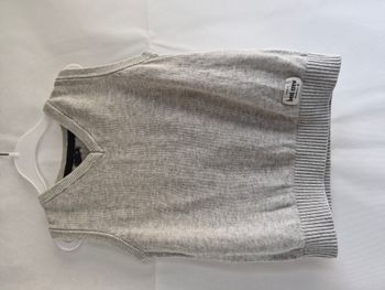 Pull sans manches 4 ans Kiabi Gris