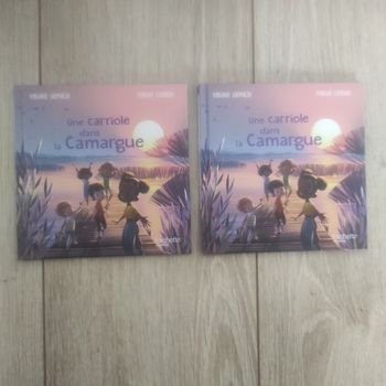 Une carriole dans la Camargue  hachette jeunesse