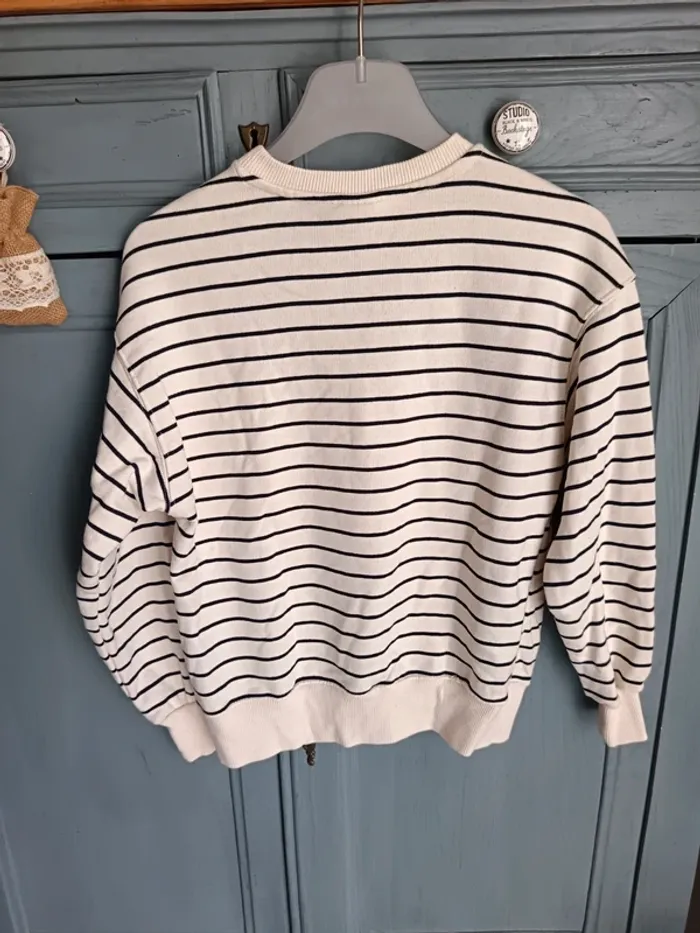 Pull marinière Zara - photo numéro 3