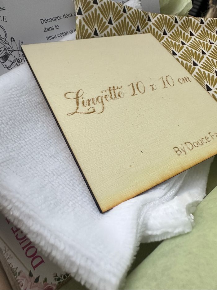Box couture lingettes lavables - photo numéro 4